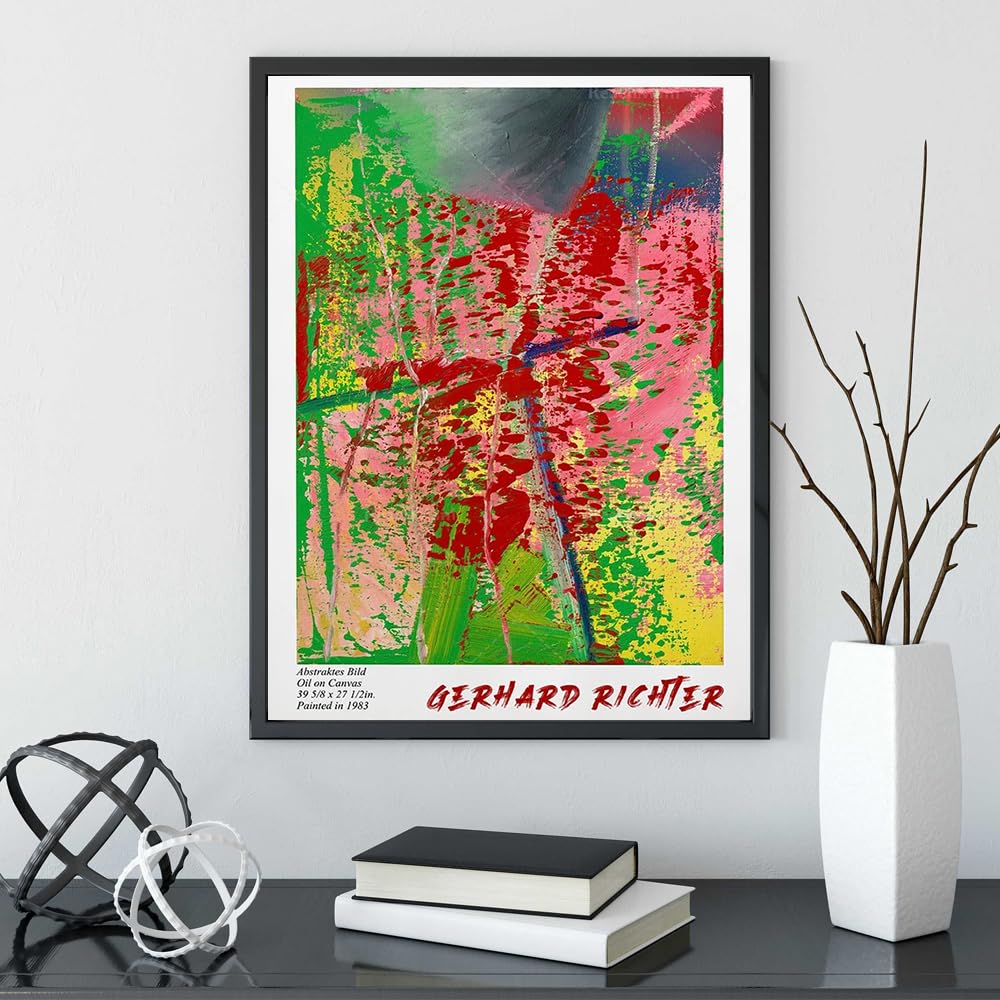 特別額装品】Gerhard Richte アートポスター／ゲルハルト・リヒター