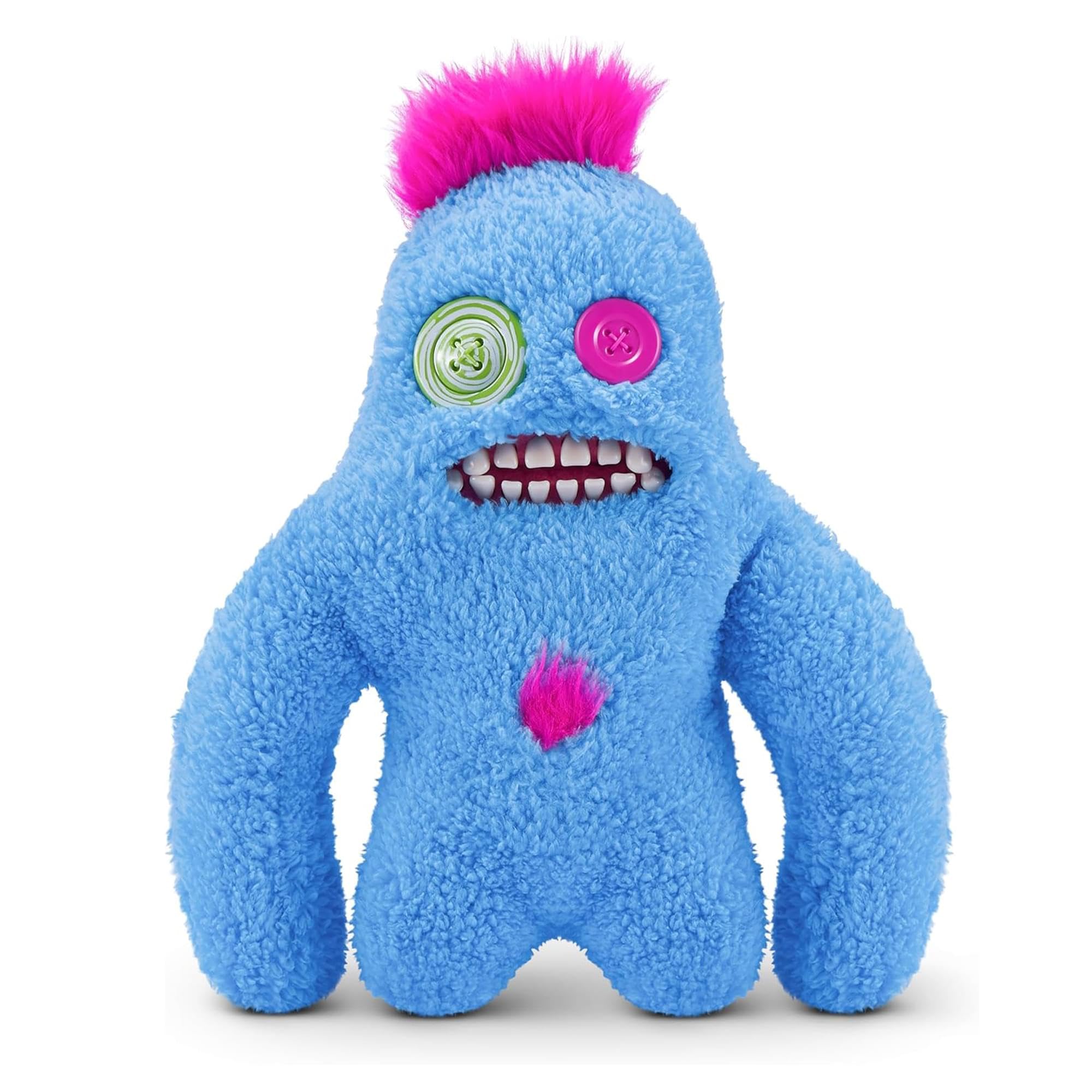 ZURU Fugglers Hairy Fuggs - Funny Ugly Monster Plush - 9 inches (Sasquoosh)