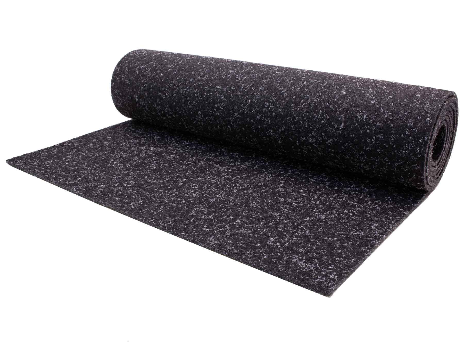 Moquette aiguilletée TURBO – Anthracite, 2,00m x 1,00m, Résistance au feu Classe B1 | Moquette Stand Expo | Entretien Facile et Antistatique