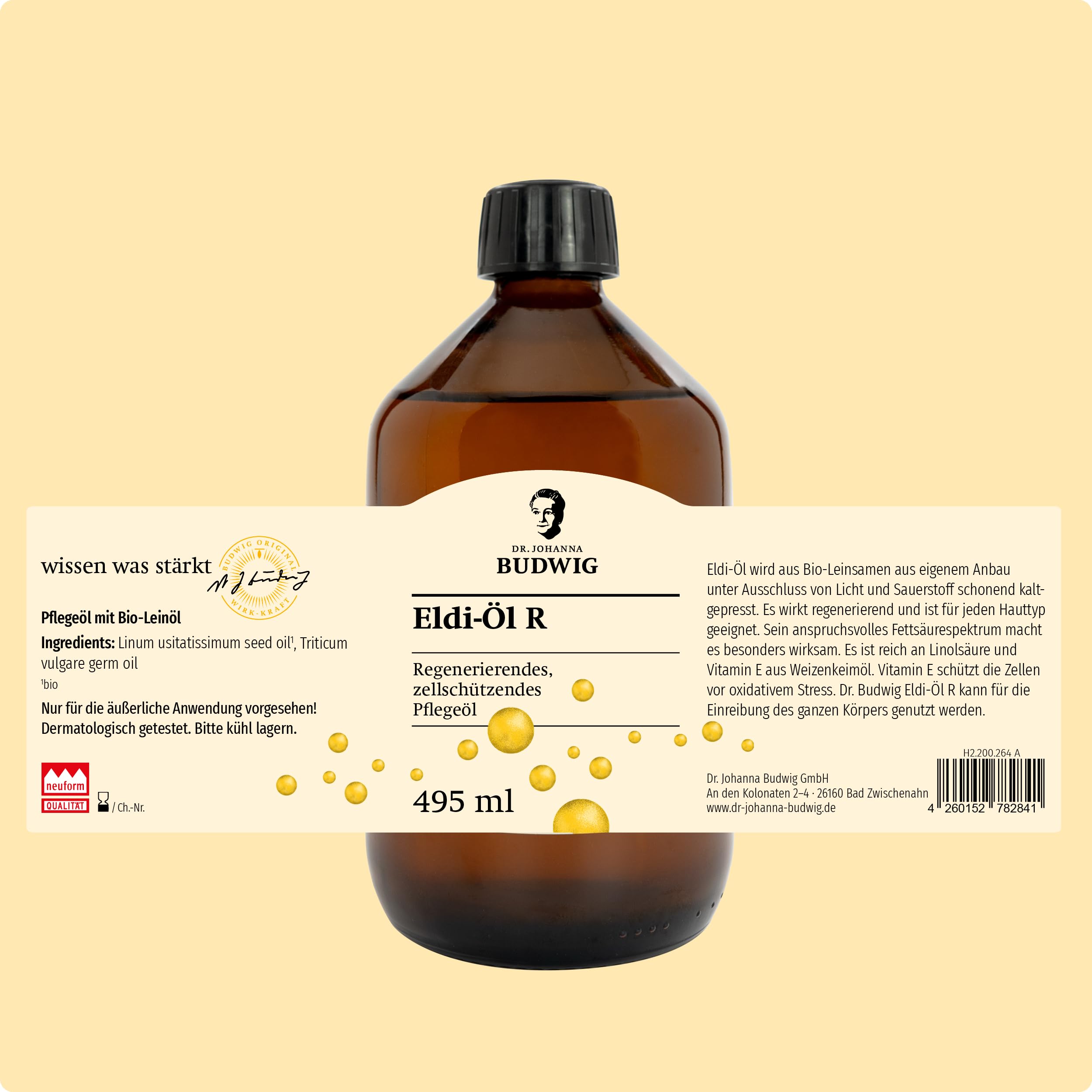 Dr. Budwig ELDI OIL R (495 ml)