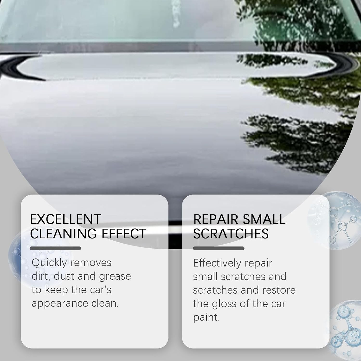Gloss Dressing Plastic Restorer for Cars, Trim & Tire Dressing - Restore Faded Plastics, Plastic Restorer for Cars Ceramic Plastic Coating, Buff for Shine
