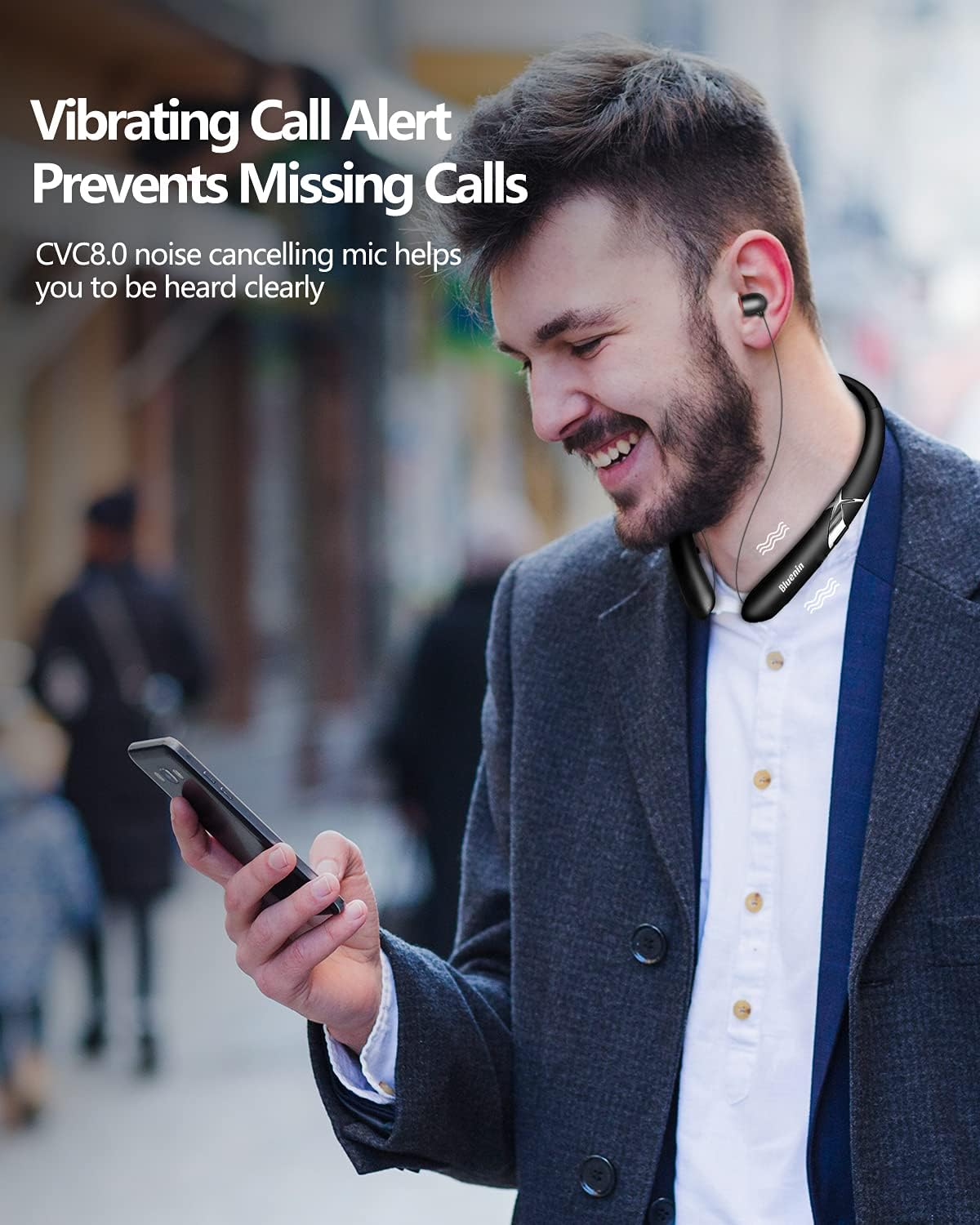 Vibrating Call Alert Prevents Missing Calls