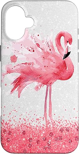 Vista 58 de Funda para iPhone 13 Cute Flamingo Women Girls Flamingos Birds