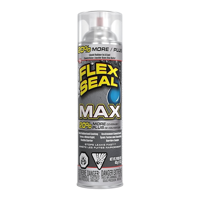 Flex Seal MAX防漏快喷橡胶防水涂料