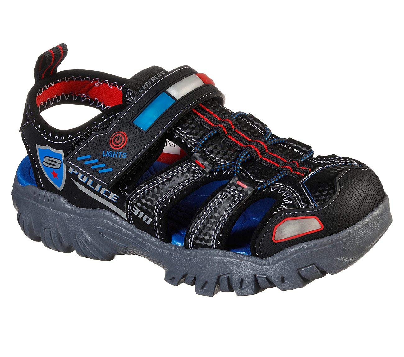 Skechersboys Hot Lights Damager Iii Sand Patrol Water Shoe