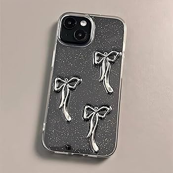 キラキラ リボン ラメ イエロー シルバー 韓国 iPhoneケース デコ キラキラ リボン ラメ イエロー シルバー 韓国 iPhoneケース デコ