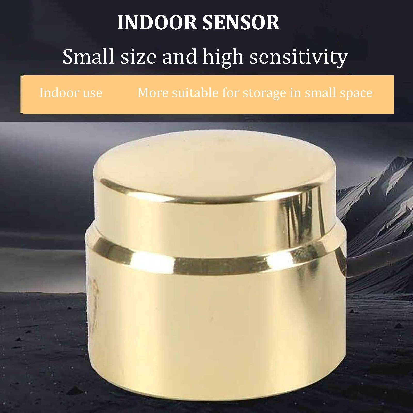 Detector de fugas de agua, sensor geófono, herramienta de detección de fugas para interiores y exteriores, sensor eléctrico preciso de fugas con auriculares y funda de transporte, engranaje ajustable