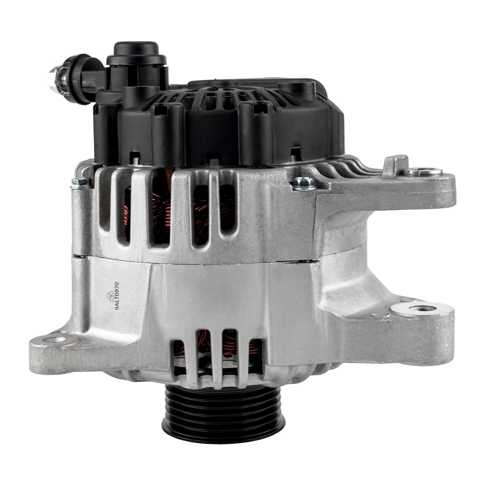 PHILTOP Alternator Compatible With 2005-2010 Kia Sportage, 2005-2009 Hyundai Tucson, 2005-2006 Santa Fe, 2005 Sonata, 2005-2008 Tiburon, 2005-2006 Optima 2.7L V6 11188N