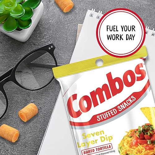 Miniatura 10 de COMBOS Pepperoni Pizza Cracker Snacks horneados Bolsa de 63 onzas paquete de 12