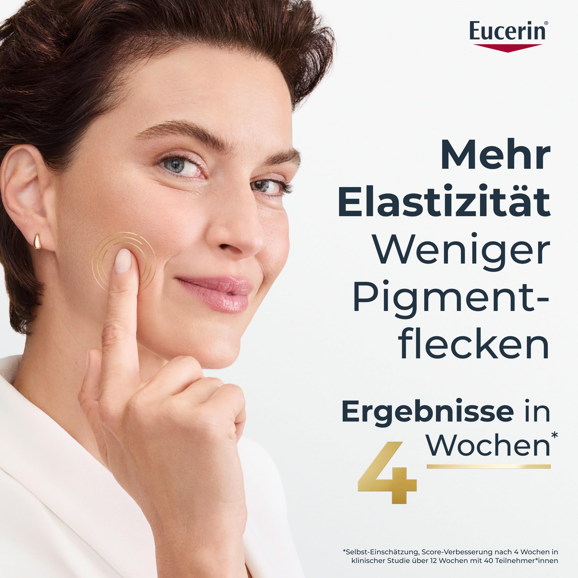 Eucerin Hyaluron-Filler + Elasticity Tagespflege LSF 30 50ml, Gesichtscreme | Anti Aging Gesichtspflege fördert die Hautelastizität, Reduziert tiefe Falten & Pigmentflecken, Mit Hyaluronsäure & Thiamidol