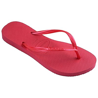 Havaianas Kids Slim Sandal (Toddler/Big Kid) Girls Shoes Pink Fever