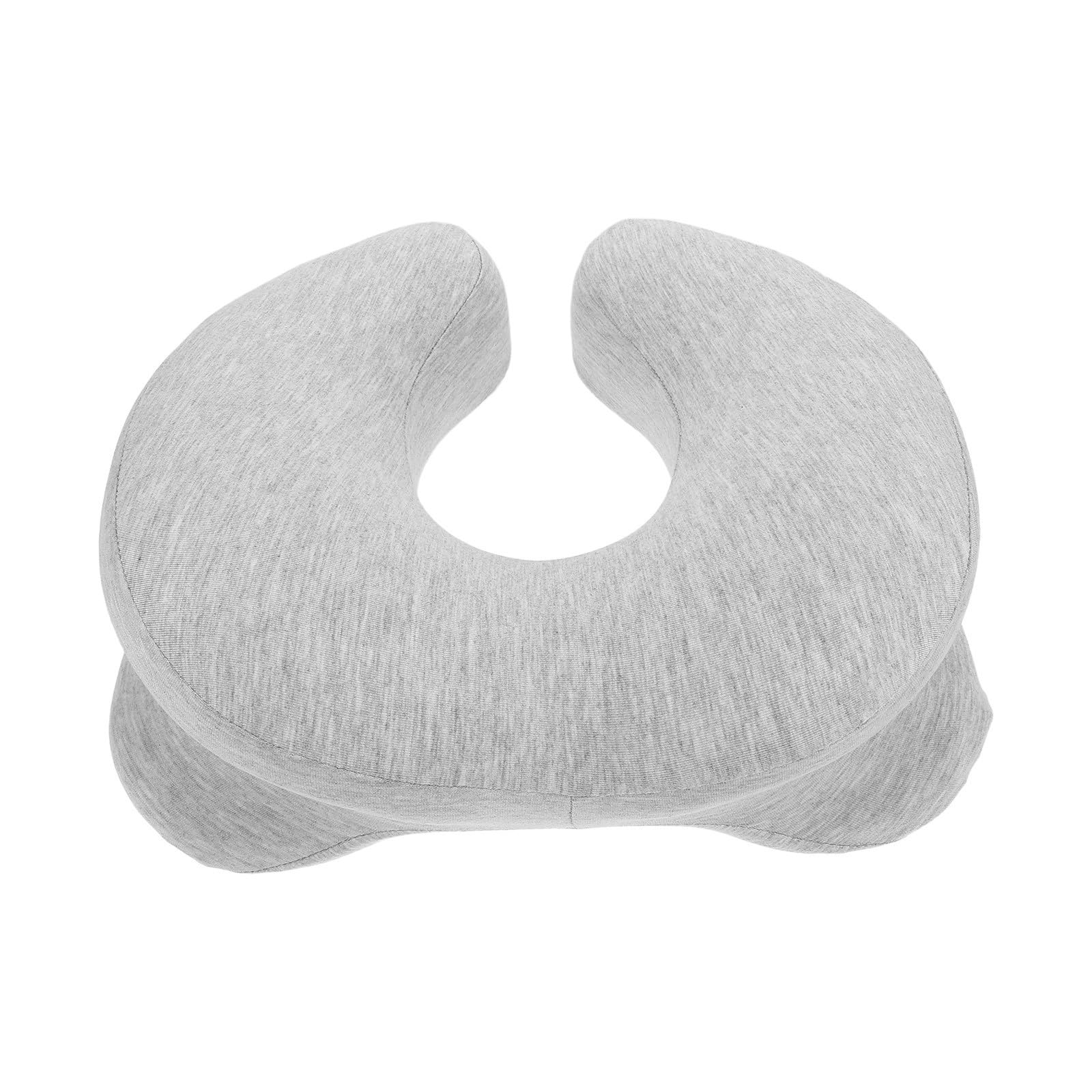 Almohada Ergonómica para Dormir en Posición, Soporte Completo para Cuello y Material de Poliéster, Adecuado para Siestas en Oficina y Descansos al Mediodía