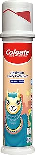 Colgate Kids Toothpaste with Anticavity Fluoride, Llama, ADA-Accepted Fluoride Toothpaste, 4.4 Ounce Pump, Pack of 6