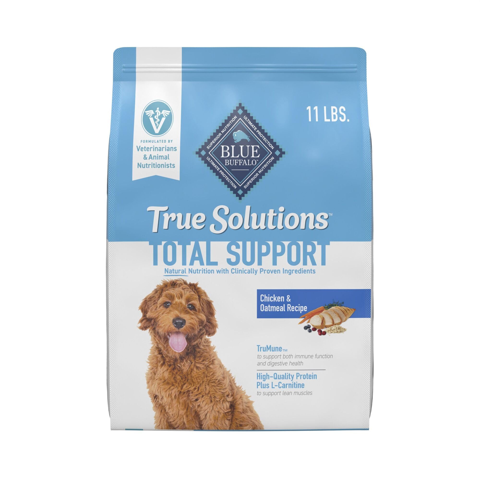 Blue Buffalo True Solutions Total Support Natural Dry Dog Food for Adult Dogs