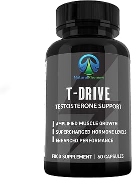 T-Drive 60 Capsules Testosterone Support : Amazon.co.uk: Health ...
