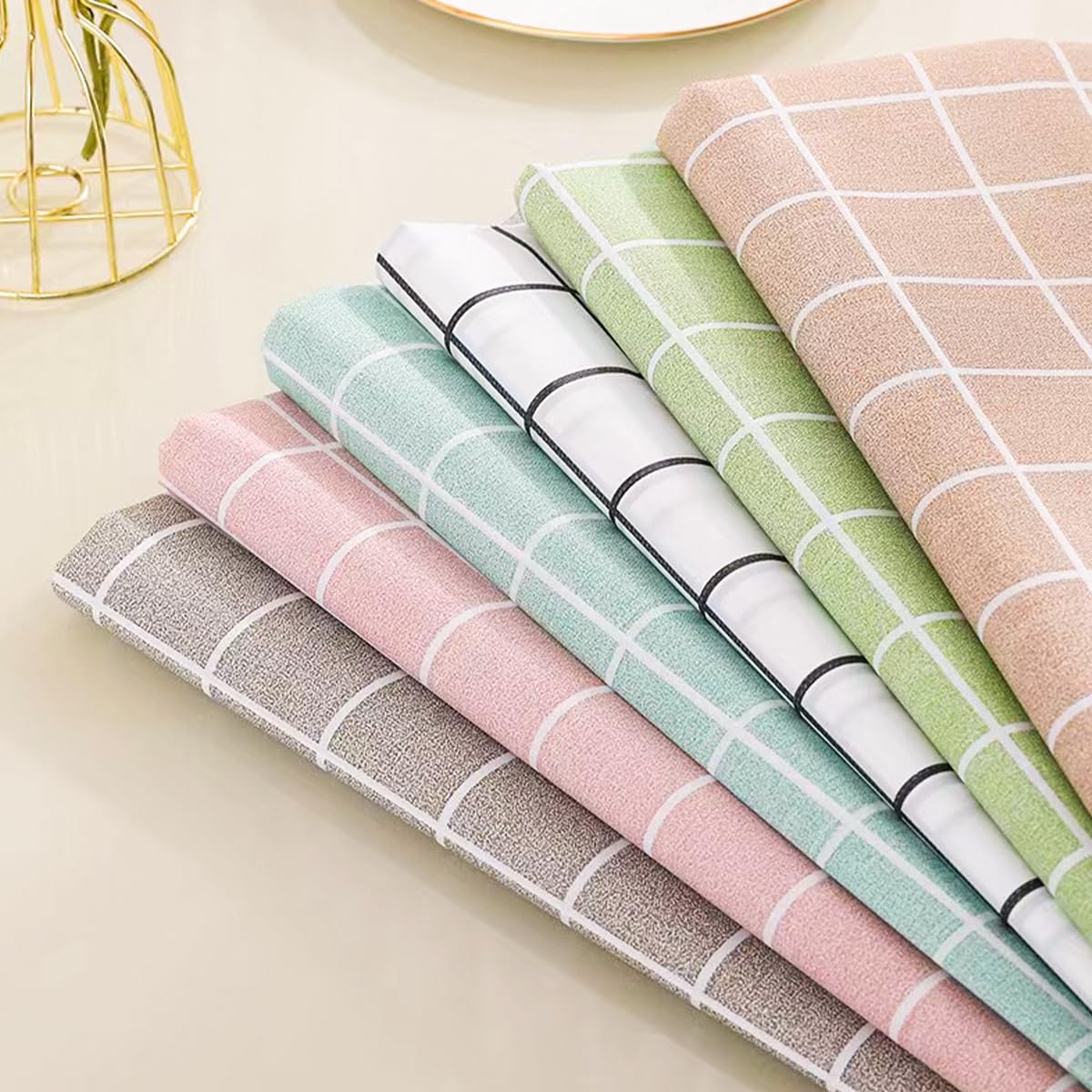 Tovaglia Rettangolare NUZAMAS In PVC - 180x137 Cm, Impermeabile, Motivo Foglie, Per Interni Ed Esterni