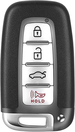 Llavero compatible con Hyundai Elantra 2012-2013, Sonata 2011-2014, Azera, 2009-2014 Genesis Smart Remote Compatible con Kia 2011-2013 Optima,