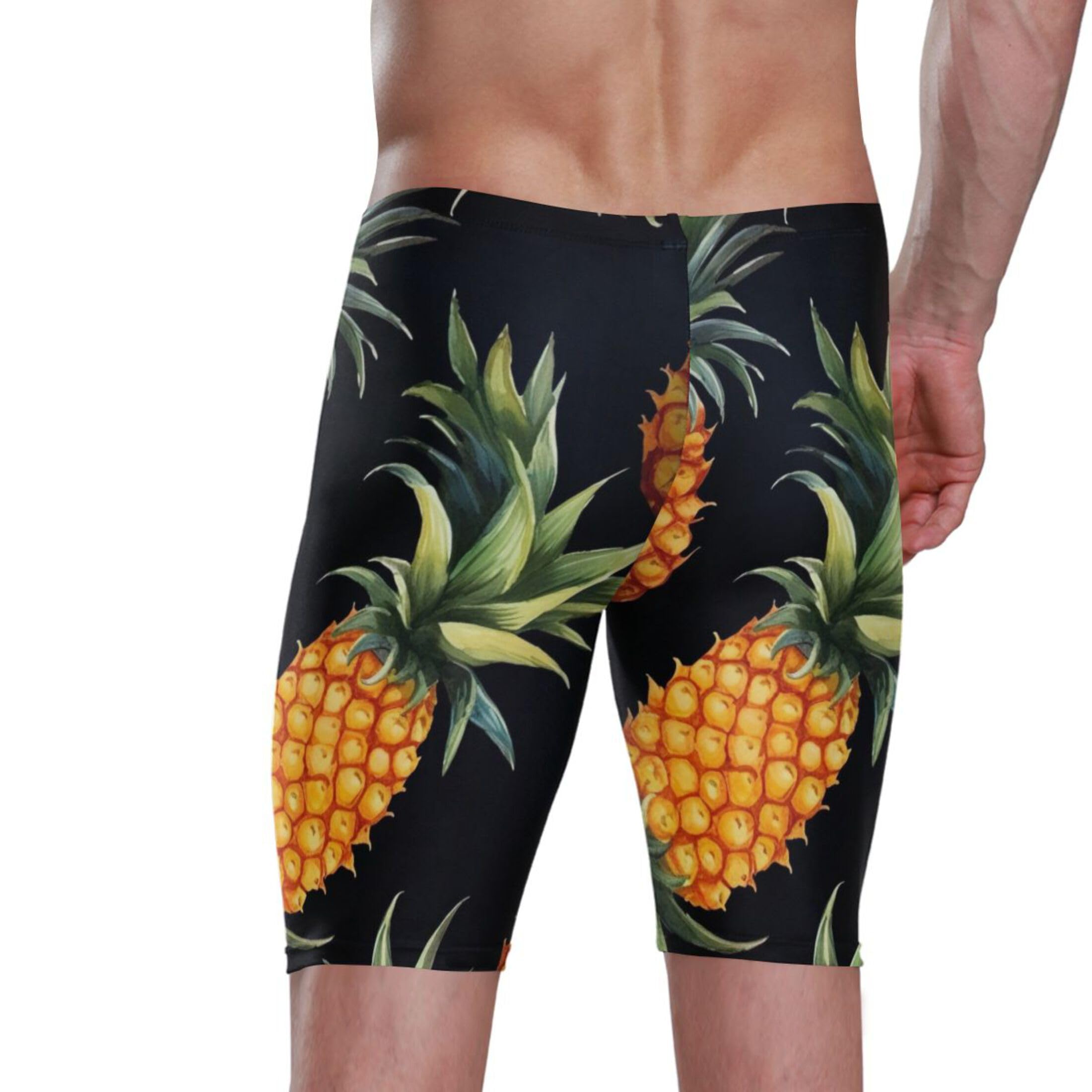 UMIRIKO Pineapple Fruit Men's Swim Jammers Swimsuit M B0400906