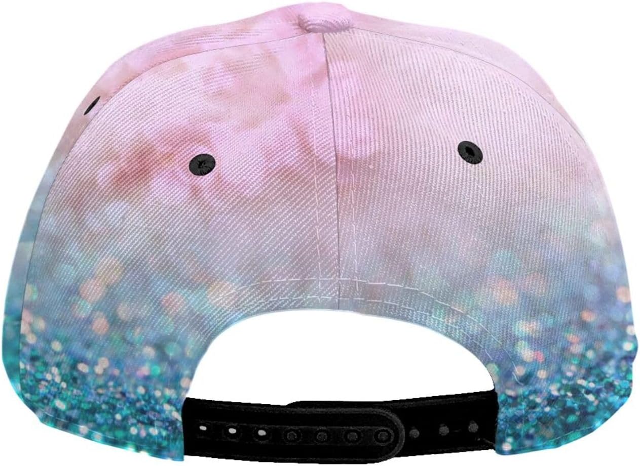 Pastel Cornflowers Floral Baseball Cap Dad Hats All-Over Print Fashion Accessory 100% Polyester Adjusts to Fit Most