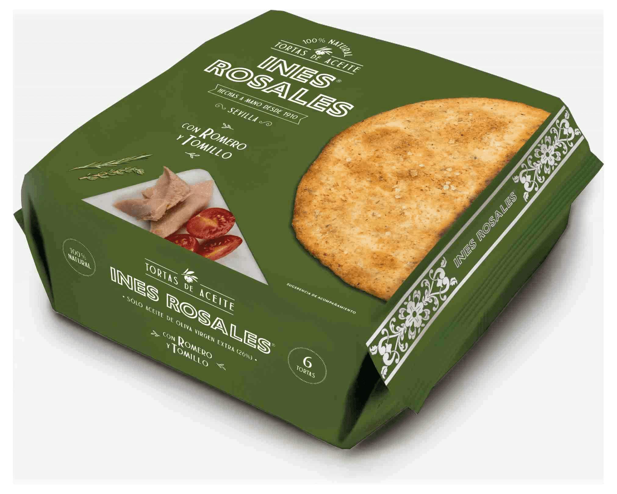 Knusprige Ölkuchen mit Rosmarin und Thymian - Tortas de Aceite