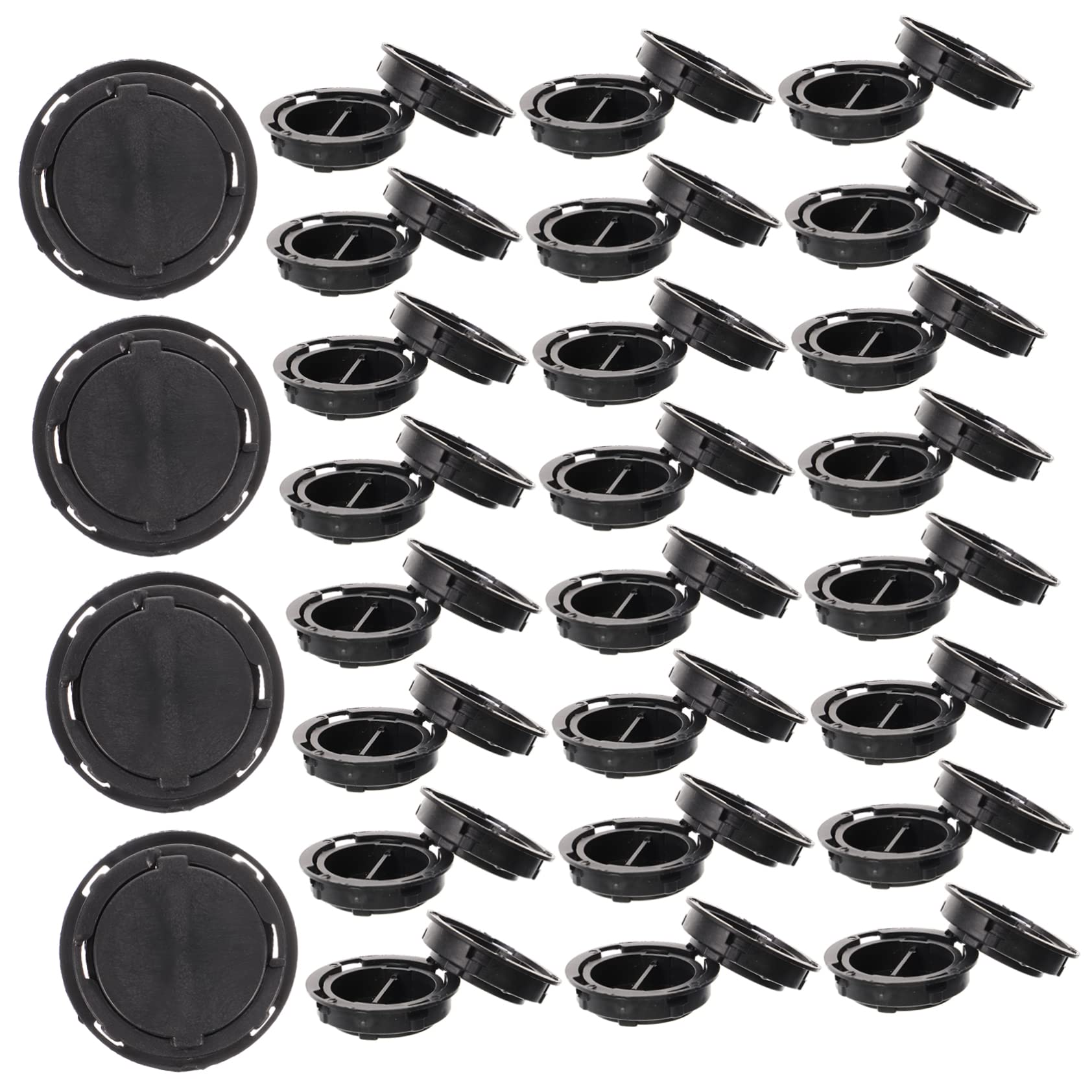 Kisangel Piggy Bank Bottom Plugs Plaster Figurine Bottom Stopper Reusable Plastic Stoppers Random Color