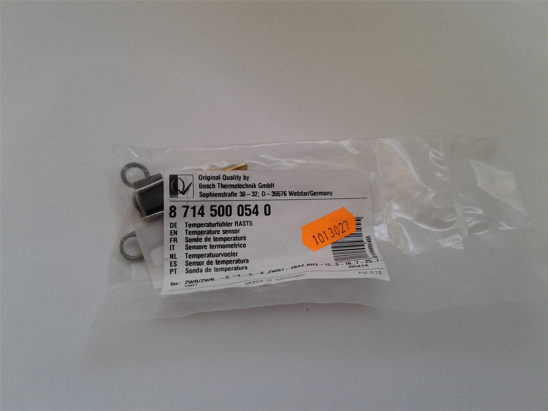 Worcester Bosch Temperature Sensor 87145000540