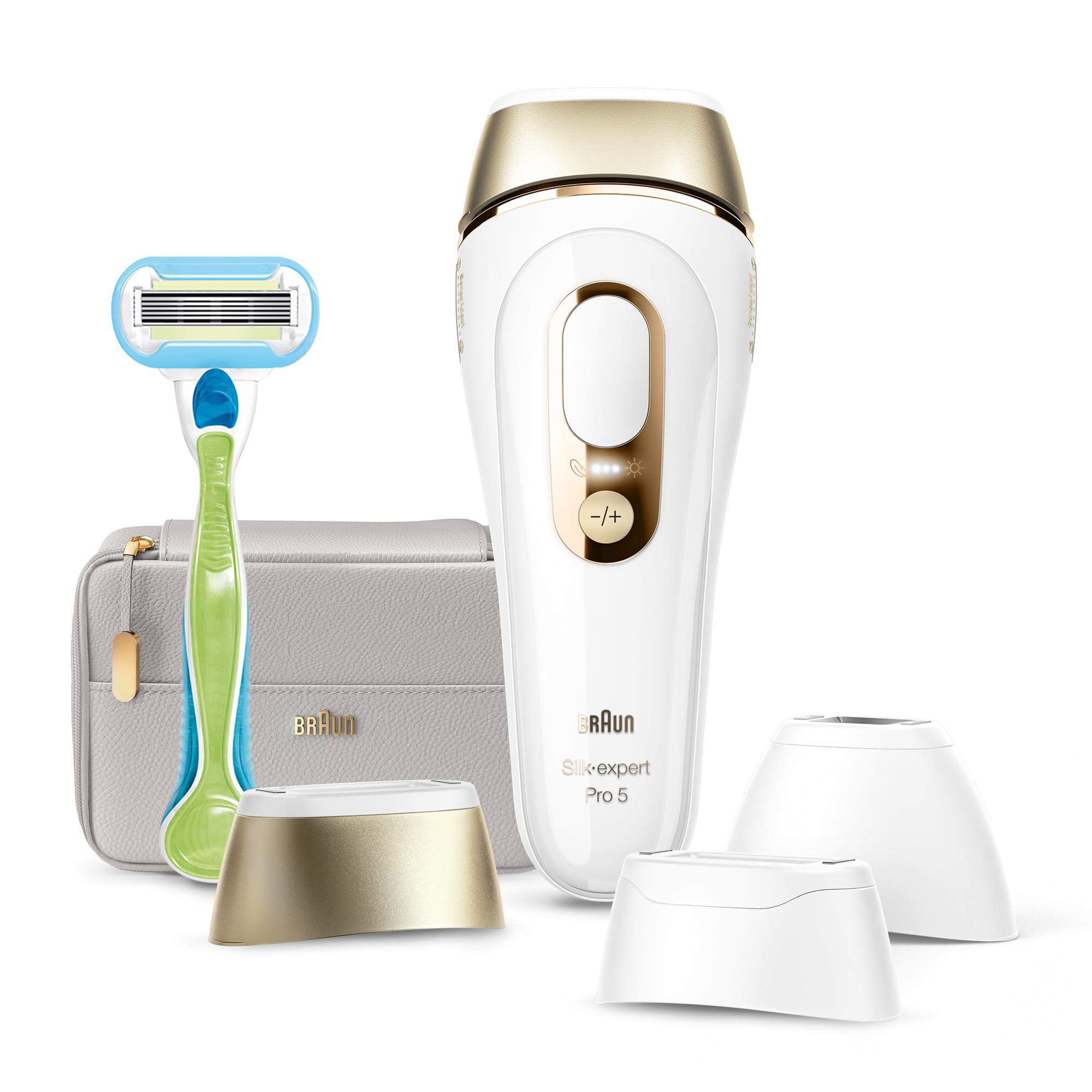【新品】BRAUN Silk-expert Pro 5 IPL PL5267 Braun Silk·expert Pro 5, PL5257 Women's IPL, At-Home Permanent