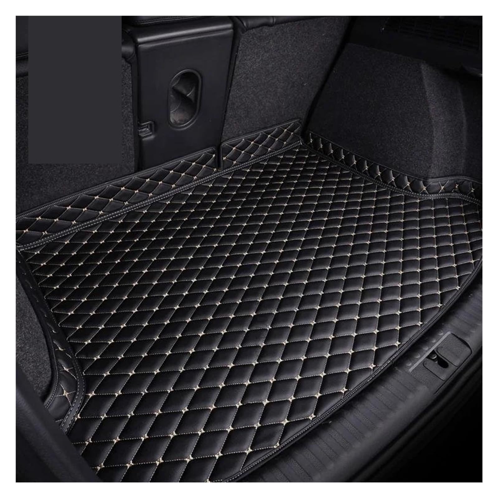 Tryagat White Car Boot Liner For Kia Ceed Ⅲ Sportswagon Combi 2018-, Full Coverage Waterproof Rear Cargo Area Mat Premium Quilted Auto Interior Accessories,