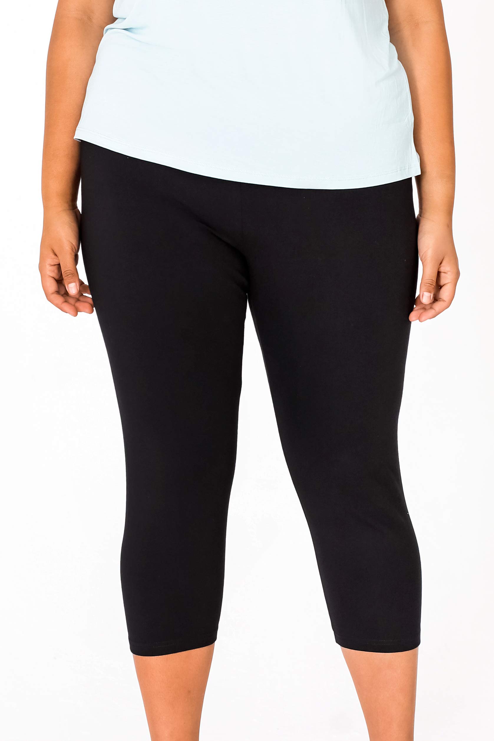 INTRO. Legging Capri senza lacci a vita alta con controllo della pancia