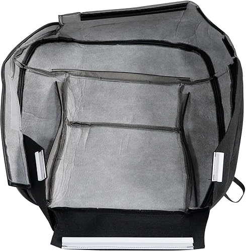 Miniatura 7 de NLQR Funda de asiento de repuesto para parte inferior del pasajero delantero, color negro ébano compatible con Ford F150 Lariat XL 2004 2005 2006