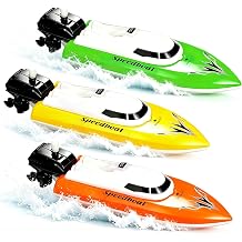 Toyvian 3-Pack Wind Up Boat Toys for Bath & Water Play