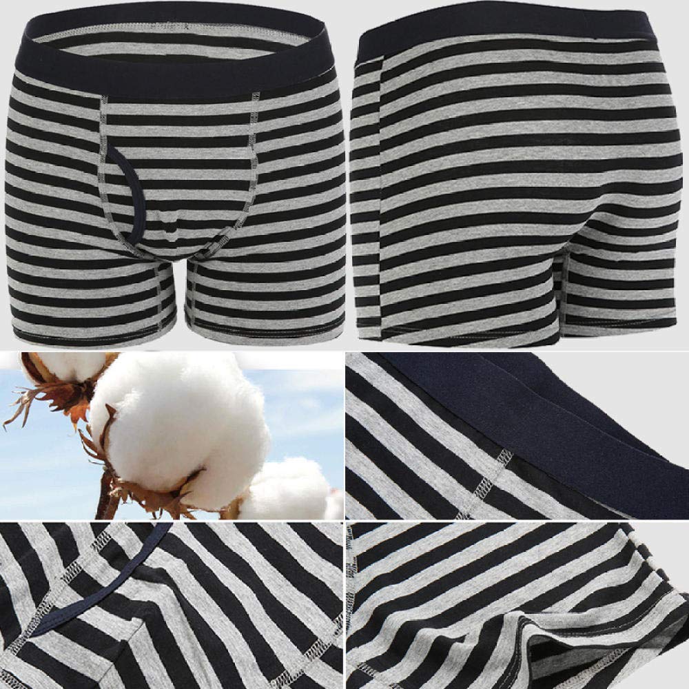 Calzoncillos Masculinos Algodón Hombres S Boxers Shorts Ropa Interior De Gran Tamaño Moda Sexy Calzoncillos Masculinos Tallas Grandes (Paquete De 6) Stely A