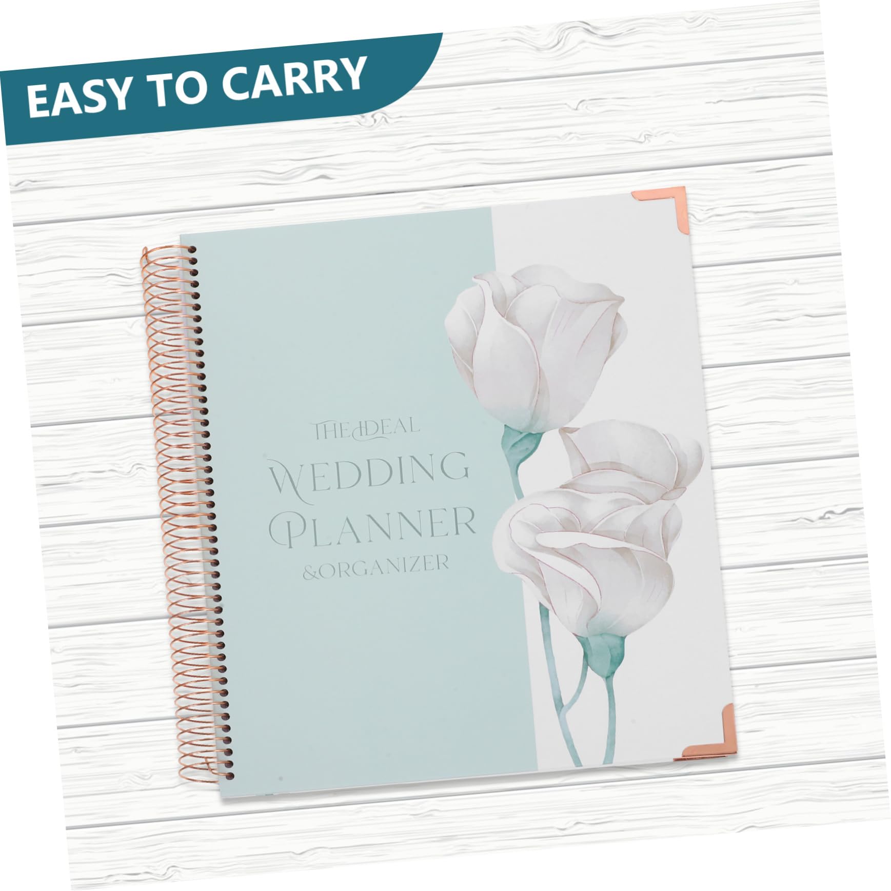 Hochzeitsplaner Buch mit und Budgetplanung Notizbuch für Verlobung und Hochzeit Organisator für der Hochzeitsvorbereitung