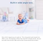 Moniteur vidéo pour bébé VTech RM5754-2HD Smart Wi-Fi avec écran de 5” et caméras HD 1080p, veilleuse intégrée et 2 caméras, blanc