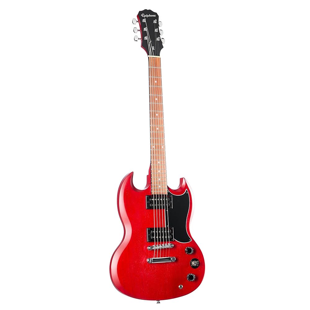 エピフォン SG Epiphone SG Special Cherry Epiphone SG Special Satin E1 (Worn Cherry) : Amazon.ca