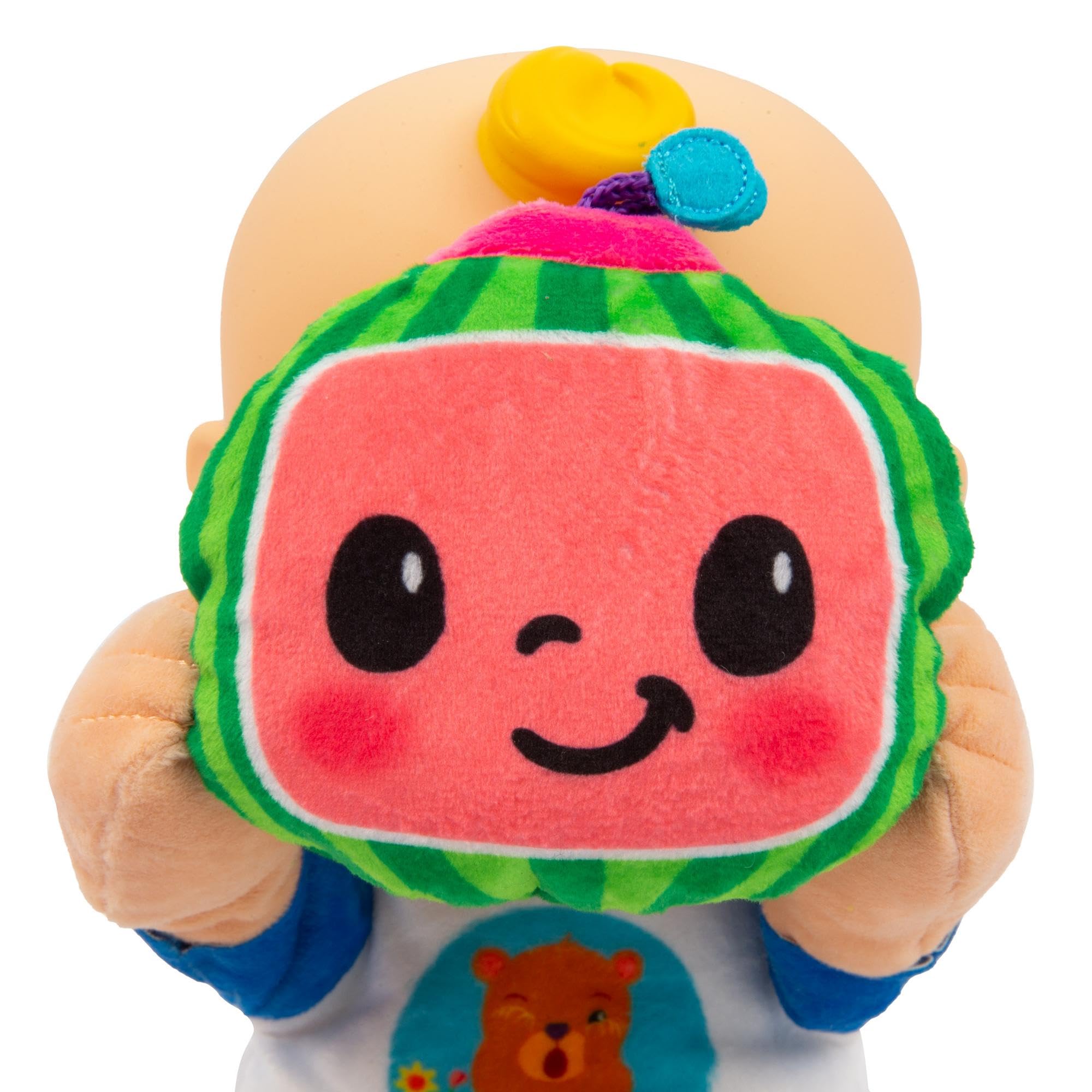 Giochi Preziosi Cocomelon Peek A Boo JJ - JJ en versión Césped de 30 cm con Sonidos y Movimientos motorizados Pr Jugar al bubu Siete Años, para niños a Partir de 2 años, Ccm41000