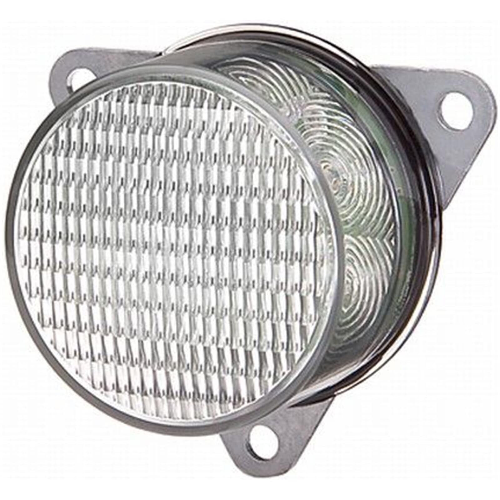 HELLA 2ZR 011 172-101 LED-Luce di retromarcia, 12V, Montaggio, esterno, Fissaggio a 3 punti, Cavo 500mm, Spina estremità del cavo aperta