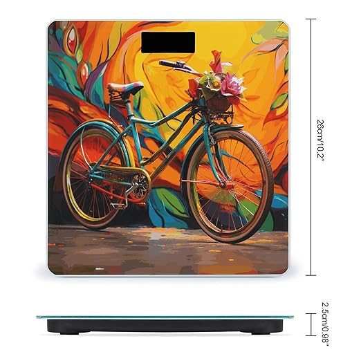 Báscula de Baño Digital Colorida con Pantalla LCD miniatura 2