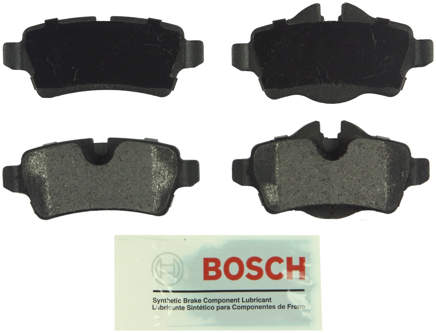 Bosch BE1324H Blue Disc Brake Pad Set with Hardware - FRONT — view 250