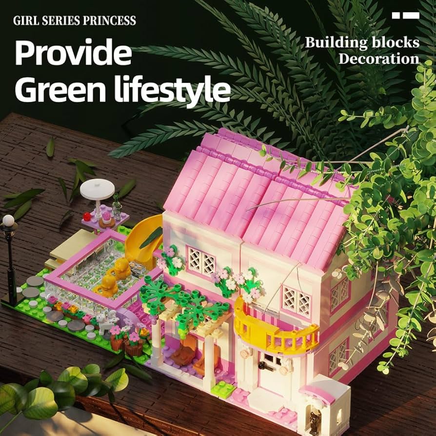 Amazon.com: HEGOAI Friends House Building Sets, Villa House