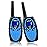 Retevis RT628 Kids Walkie Talkies, Long Range 2 Way Radio 22 Channel, Durable Toy Birthday Gifts for 6-12 Year Old Boys and Girls, Handheld Walkies Talkie for Outside Hiking Camping(Black Blue 1 Pair)