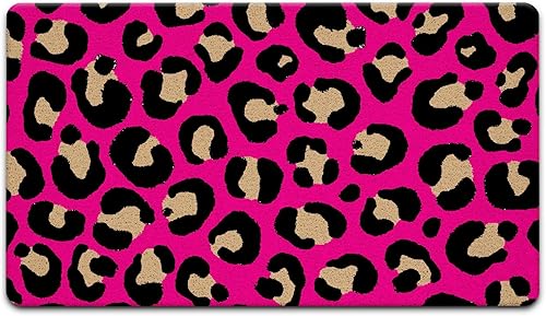 Miniatura 10 de JINYO Felpudo de Halloween de Fantasma, Felpudo Floral de Fantasma de Calabaza para Otoño, Entrada para Interior y Exterior, Porche, 70s Retro