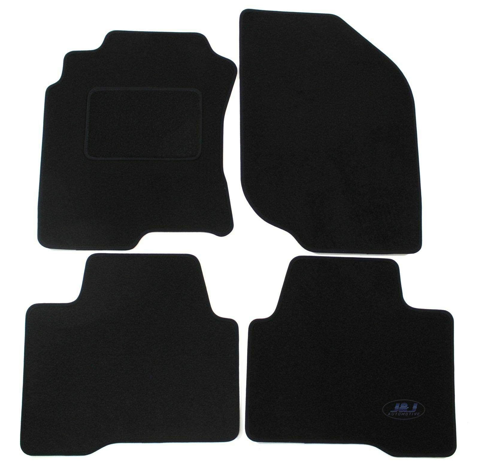 Tappetini auto in velluto per Nissan X-trail I SUV (2001-2007) - tappeti auto - nero - DGS Autodywan - 2 pz