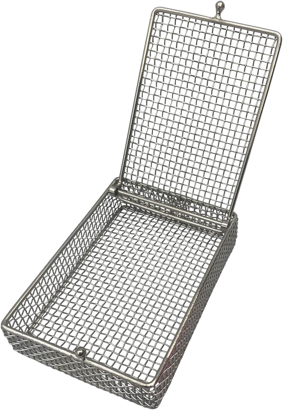 Stainless Products Ltd. Stainless Steel Parts Washing Basket (5.25"x3.75"x1.25") - Perfect for Efficient Cleaning of Small Parts, Designed with Durable Steel, Corrosion Resistant - PACK OF 2