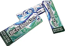 Kit Seda Celulose Transparente Bem Bolado Para Cigarros Com 3 Livretos King Size Slim