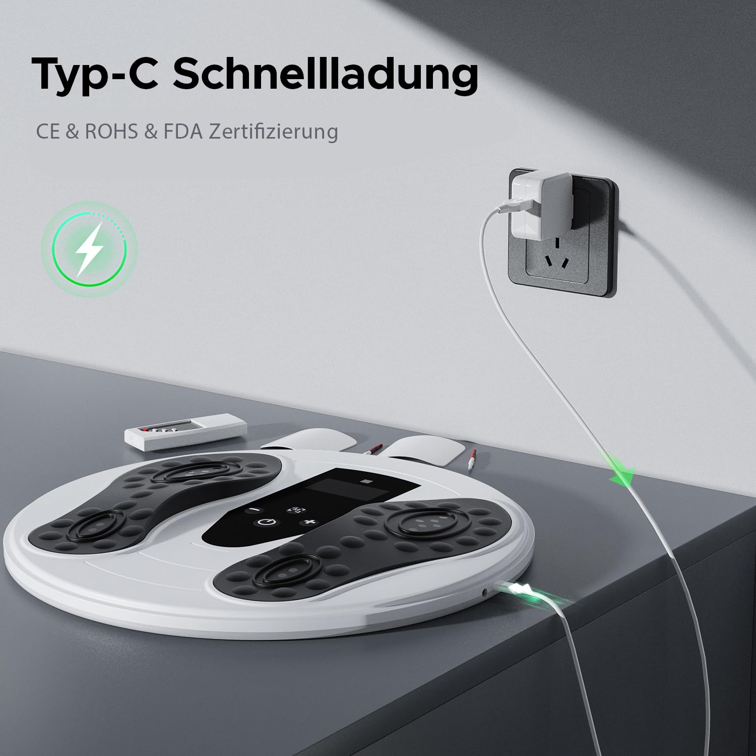 Medic Durchblutungs-Stimulator Beine & Füße mit 660+850 nm Infrarotlicht