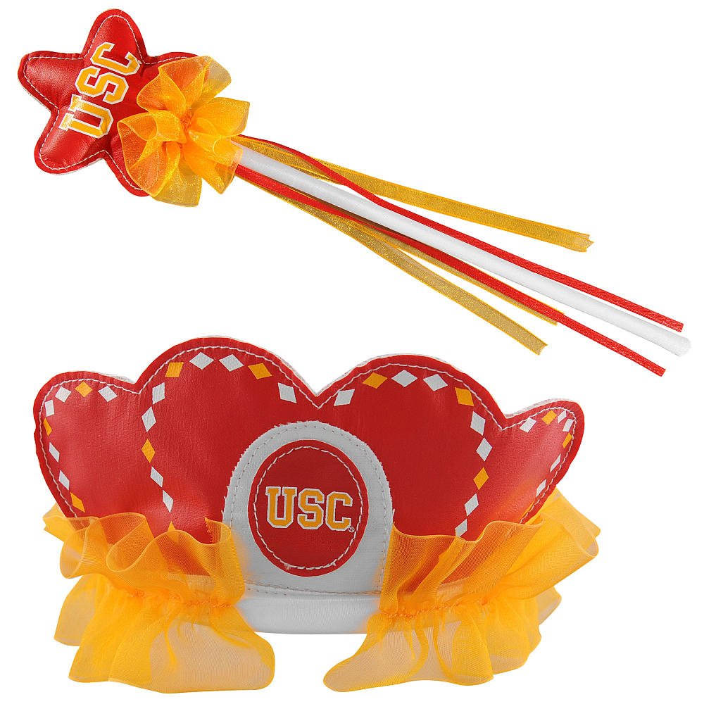 NCAA USC Trojans Princess Tiara and Wand Set