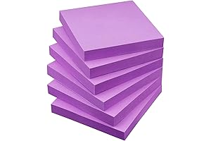 Purple Post Its for Effortless Notation and Vibrant Markings