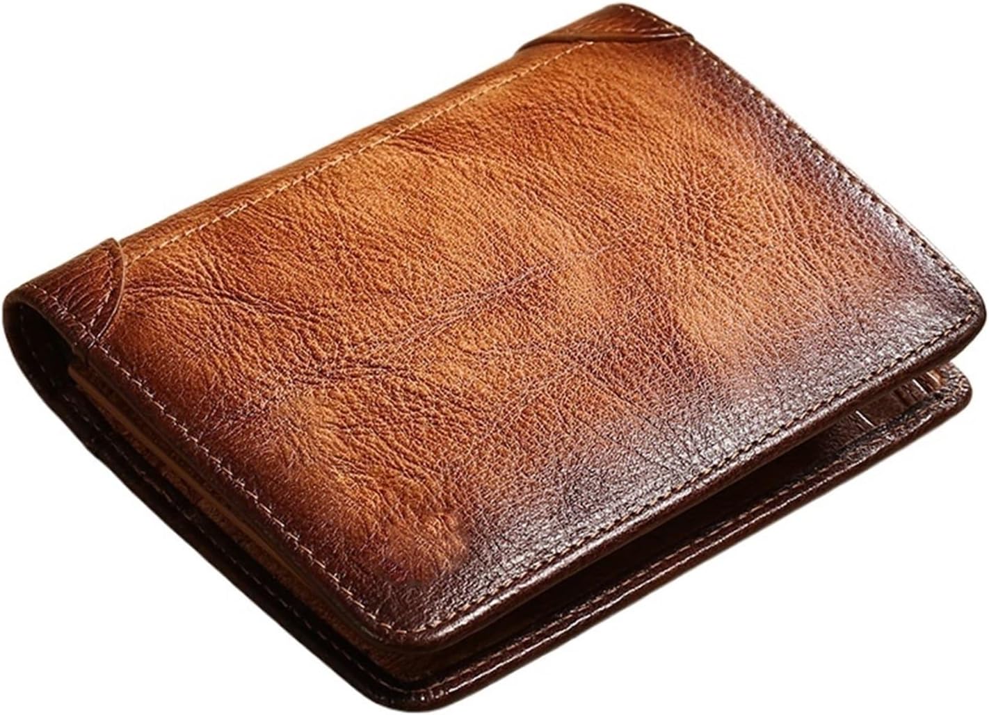Can Accommodate Card Change Wallet Men Swipe Multi-card Short Money Clip(white-Patch five-pointed star4)