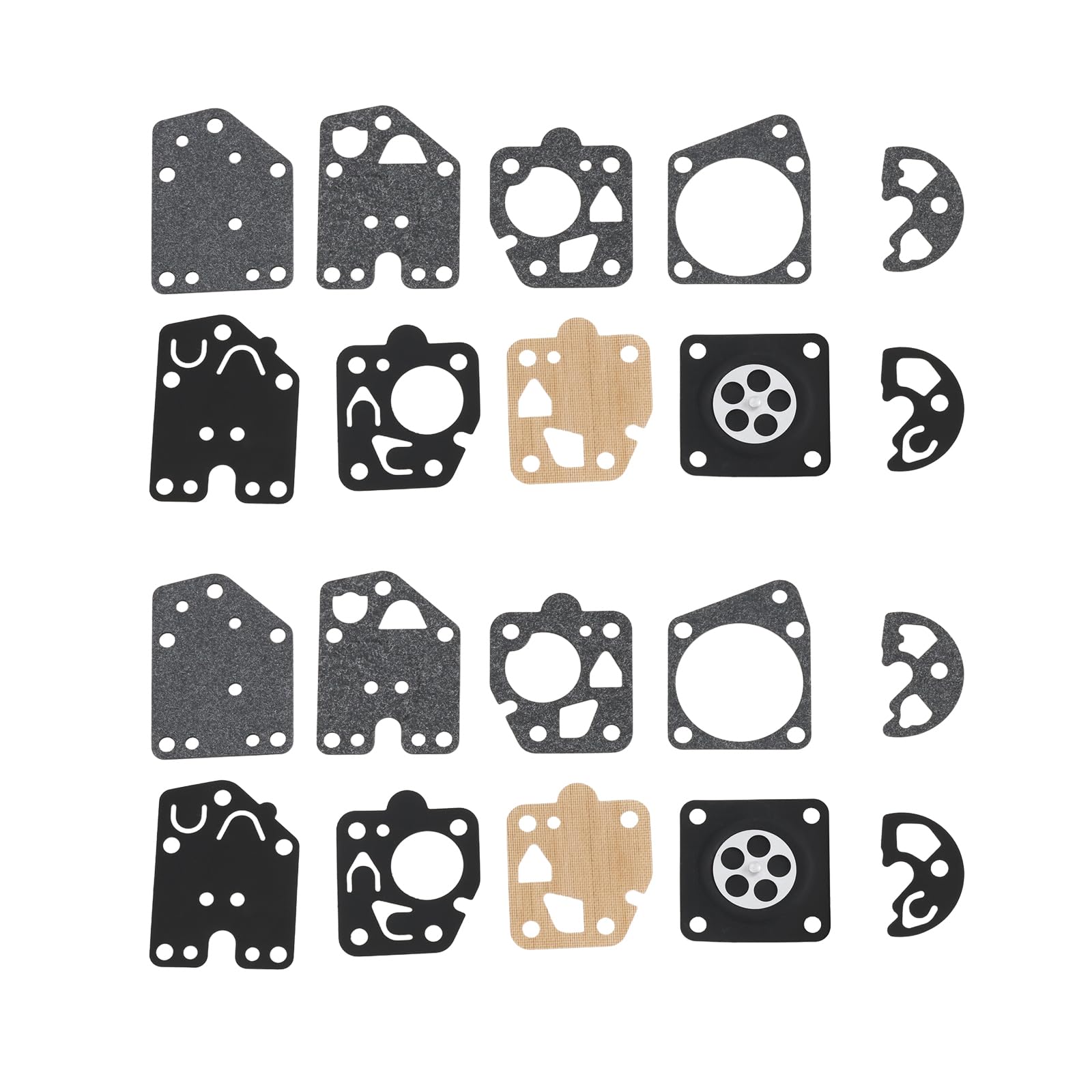 ECSiNG 2 Sets Lawnmover Carburetor Kit 99909-451 Compatible with Shindaiwa C350 B450 B452 T270 T350 TK5